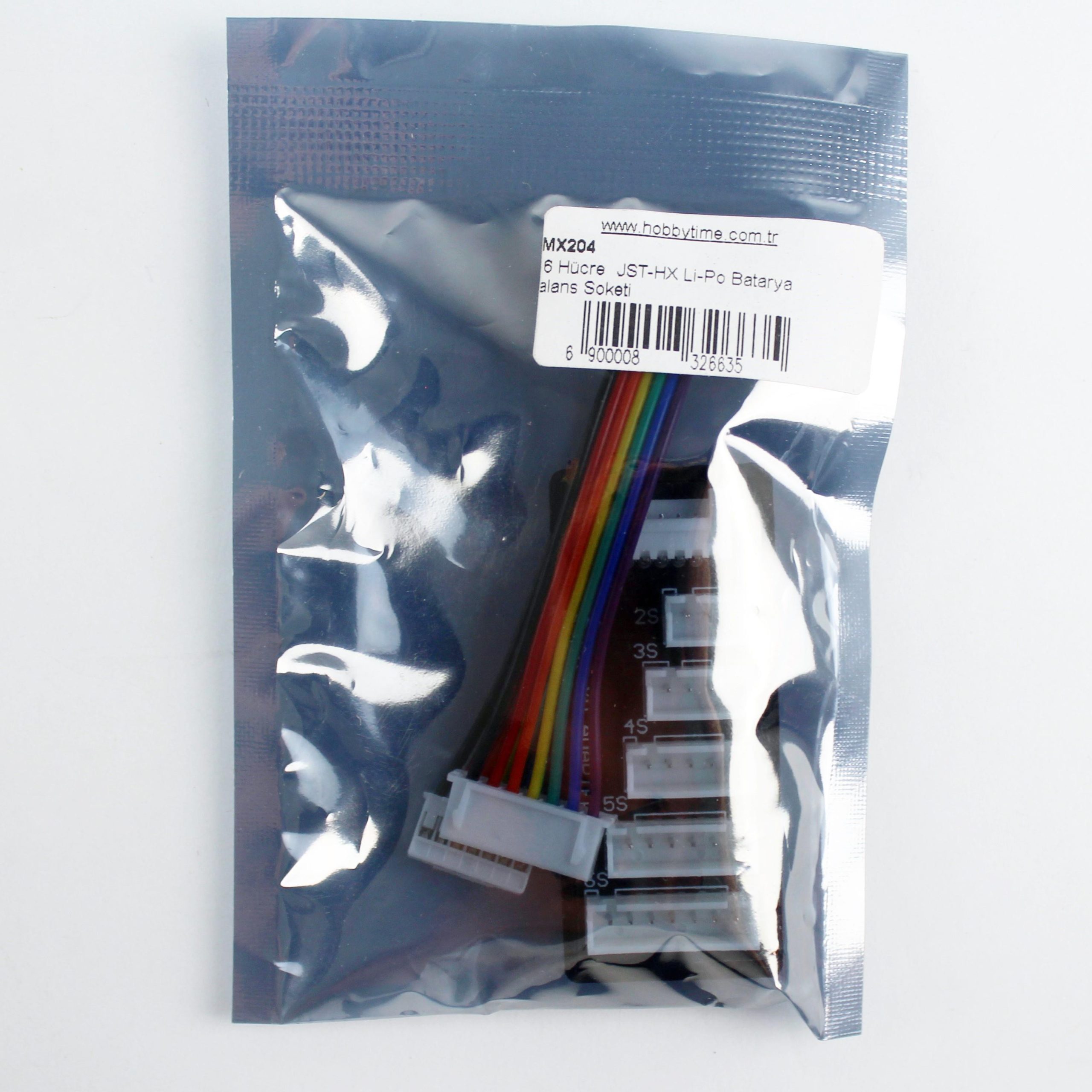 2-6 Hücre JST-HX Li-Po Batarya Balans Soketi - Görsel 3