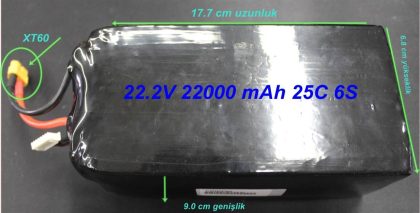 22.2V-22000 Mah-25C-6S