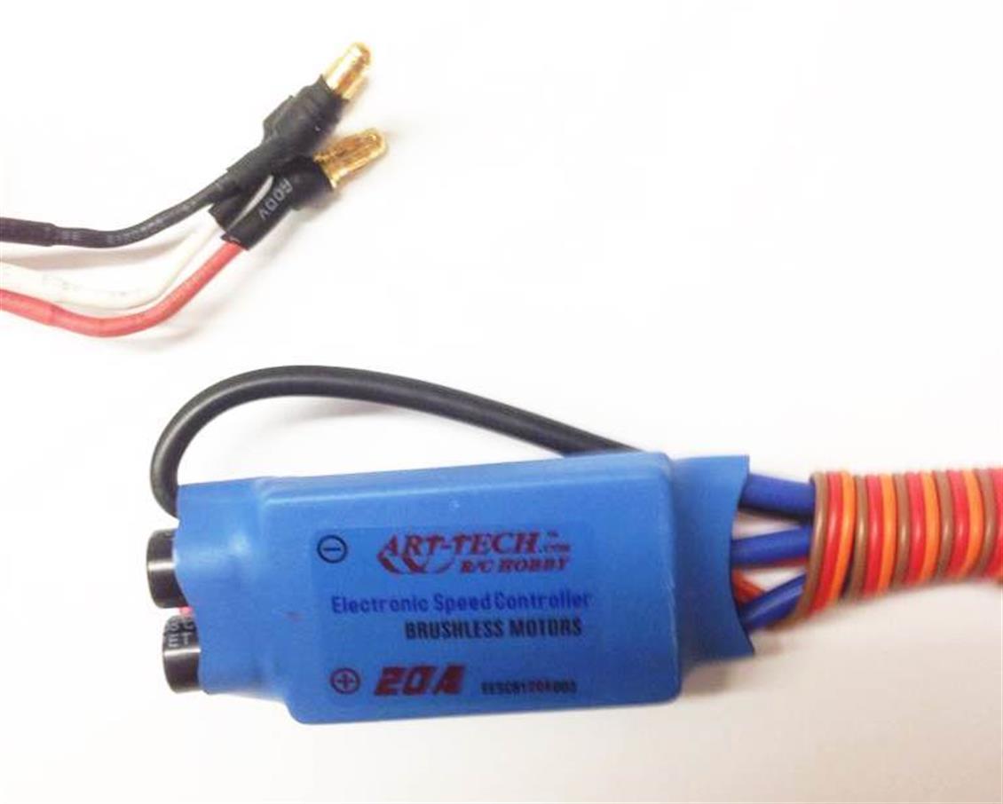 ArtTech 3A017 Inrunner Brushless 20D-25-36 Combo Power Sys - Görsel 2