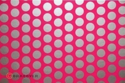 Oracover 41-014-091-002 Fun 1 - Fluoresant Neon Pınk-Sılver