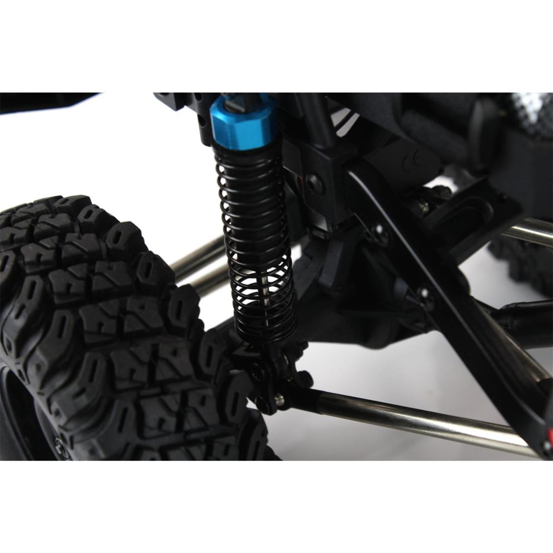 Himoto 4280 1/10 Ölçek, Crawler 4WD Off-Road, Fırçalı Motorlu, 2.4 Ghz. Uzaktan Kumandalı Model Araç - Görsel 6