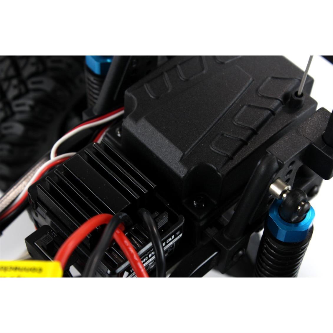 Himoto 4280 1/10 Ölçek, Crawler 4WD Off-Road, Fırçalı Motorlu, 2.4 Ghz. Uzaktan Kumandalı Model Araç - Görsel 7