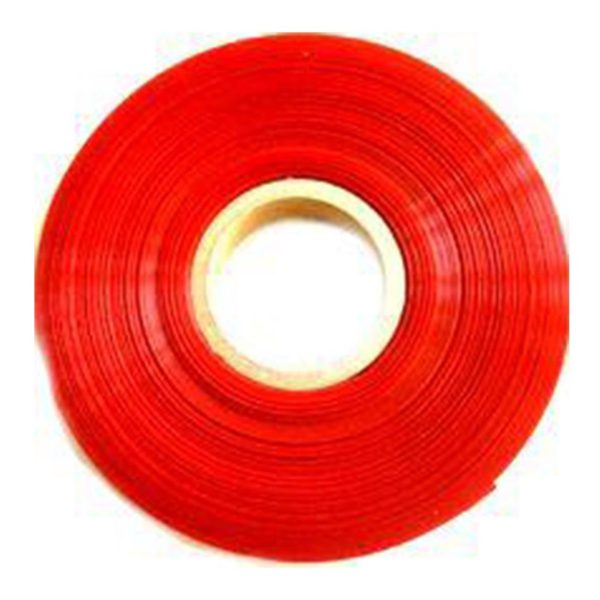 Muldental 64130 Daralan Şırınk-37 Mm-Şeffaf Kırmızı-Yanmaz-1