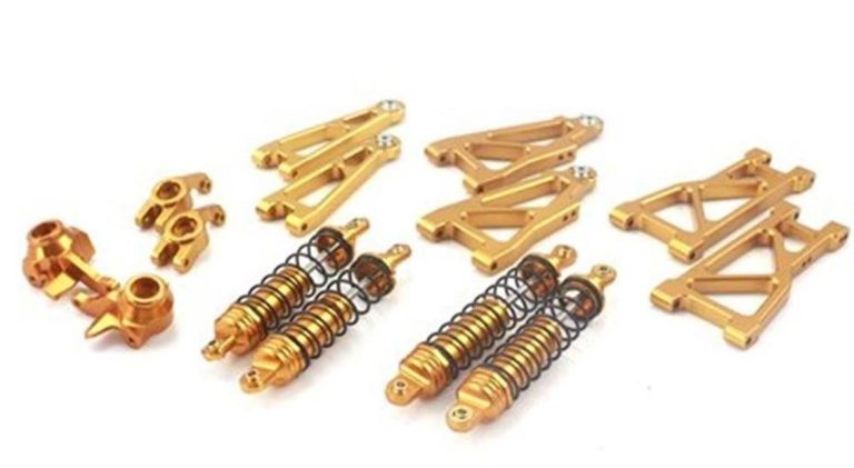 Himoto E10MSTGS1 Aleminyum Modifiye Seti Altın Rengi (Short Course + Buggy)