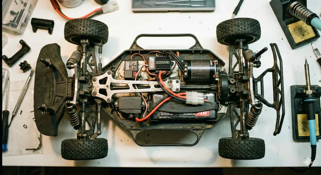 elektrikli rc araba tamiri