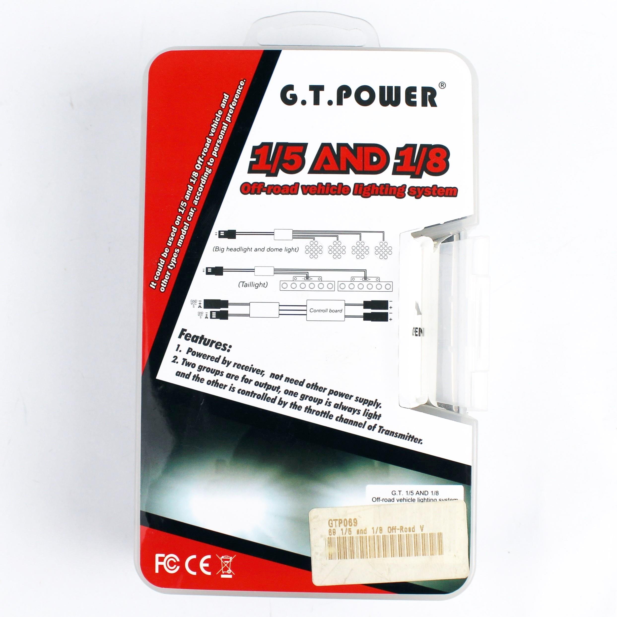 GT Power 69 1/5 ve 1/8 Ölçek, Off-Road Araç Işıklandırma Sistemi - Görsel 3