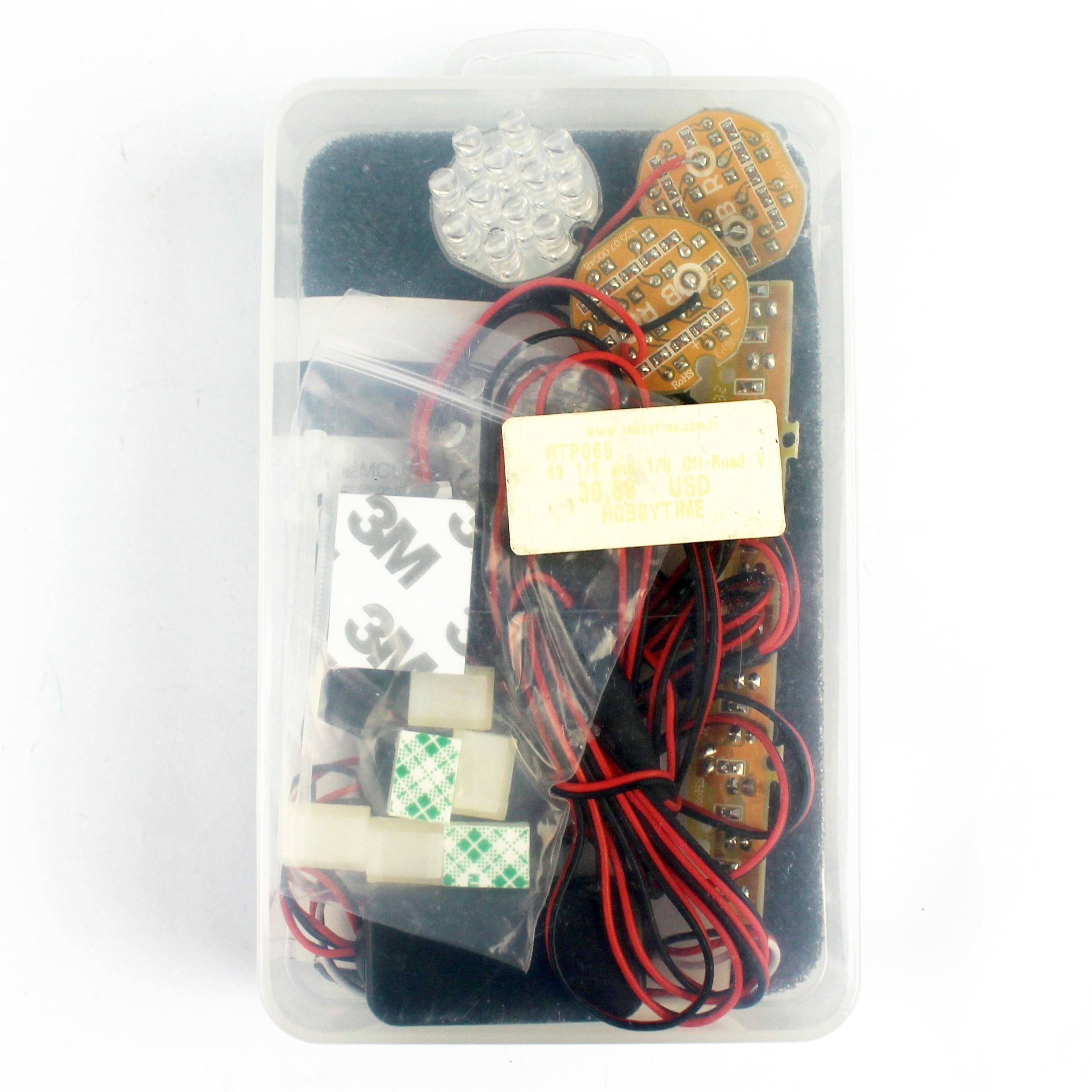 GT Power 69 1/5 ve 1/8 Ölçek, Off-Road Araç Işıklandırma Sistemi - Görsel 4