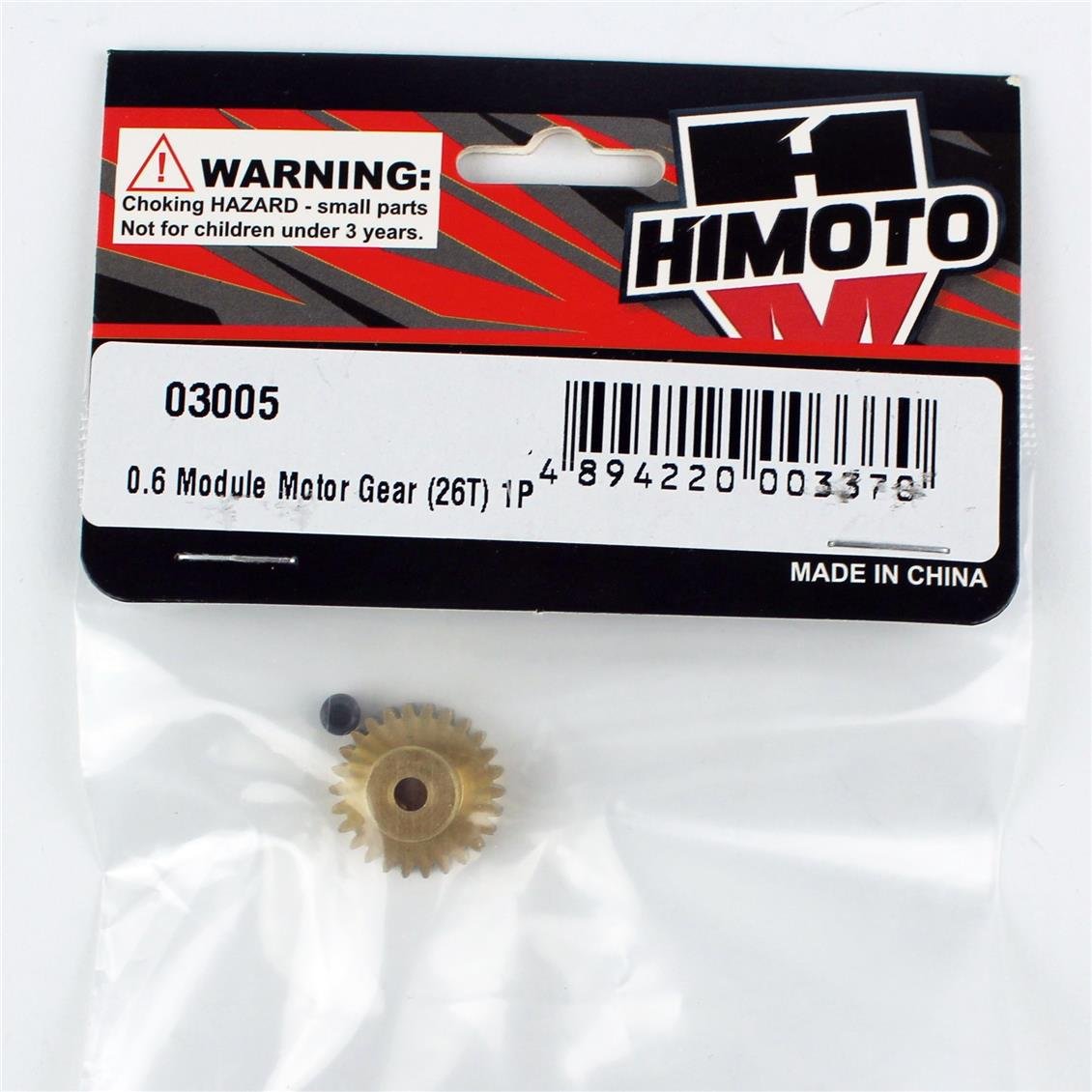 Himoto 03005 0.6 Modül Motor Dişlisi (26T) 1 adet - Görsel 3