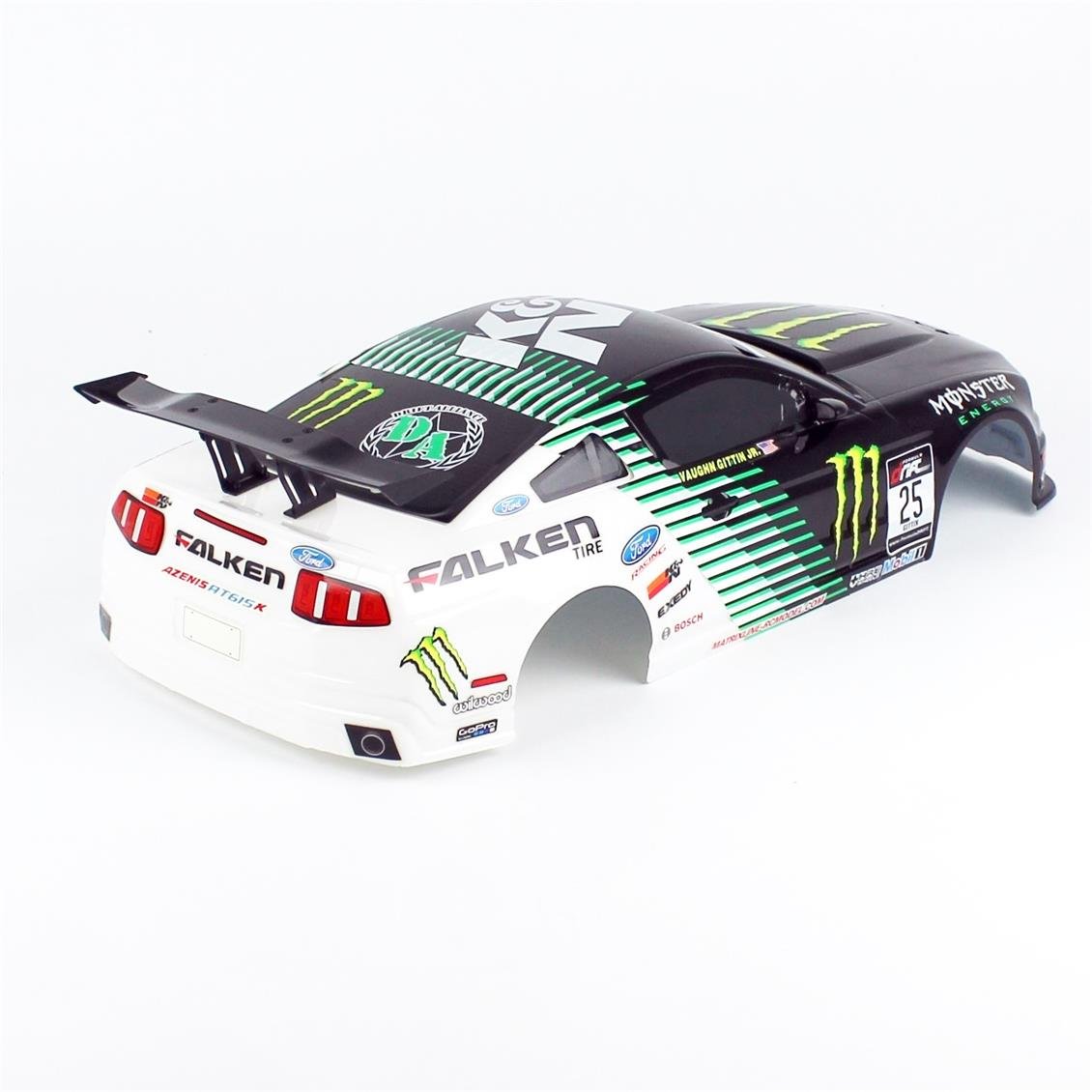 Himoto 31799B 1/10 Ölçek, ENERGY Drift Lexan Kaporta-Yeşil,Mavi - Görsel 4