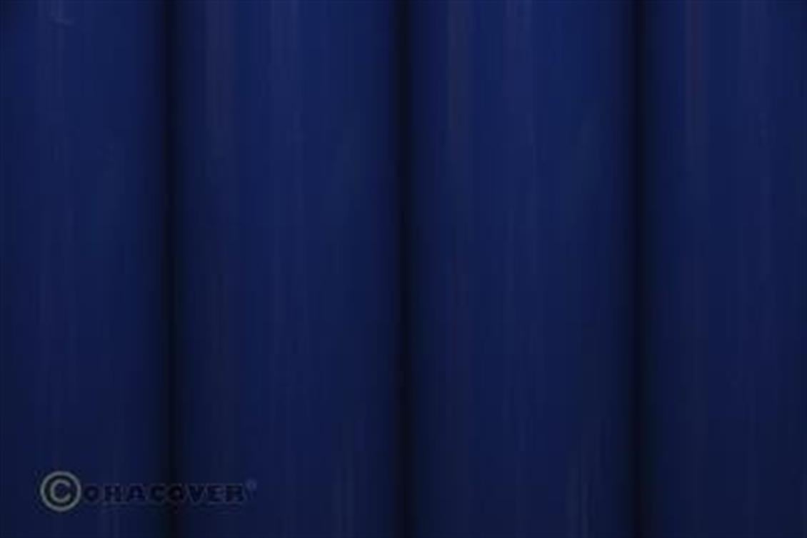Oracover 21-052 Model Uçak Kaplama Filmi- Koyu Mavi- 1 Metre