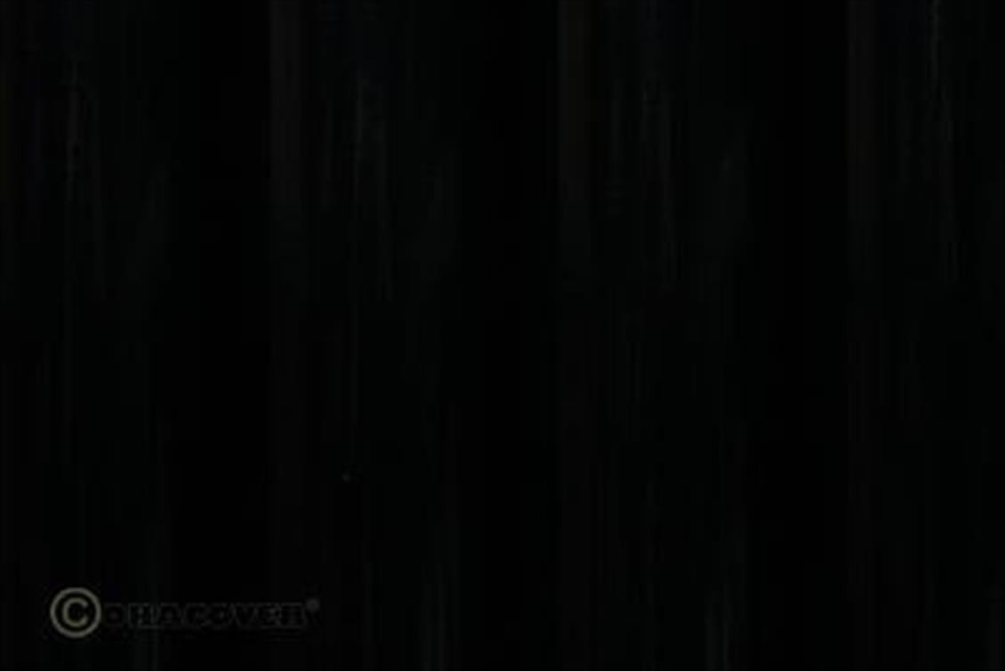 Oracover 21-071 Model Uçak Kaplama Filmi- Siyah- 1 Metre