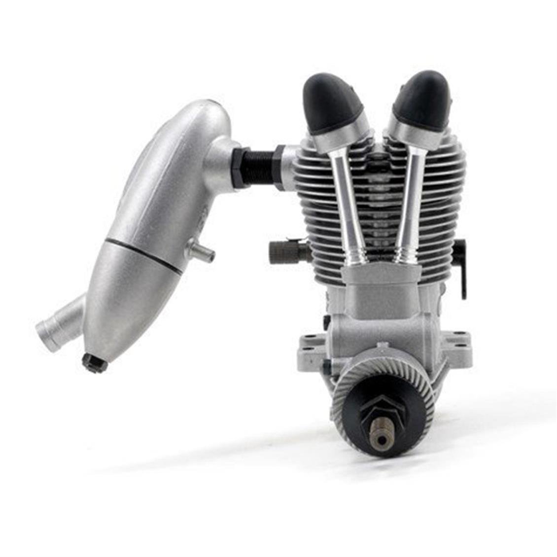 OS Engines 30600 FS-62V (61T) ve 4050 Susturuculu, 4 Zamanlı, Nitro Yakıtlı Model Uçak Motoru - Görsel 4