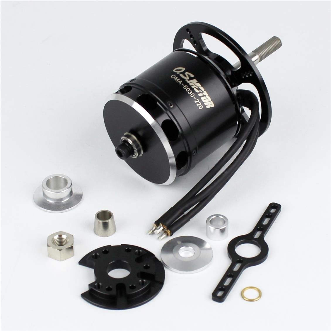 OS Engines 51021000 OMA-6030-220W Fırçasız, Outrunner Elektrik motoru - Görsel 3