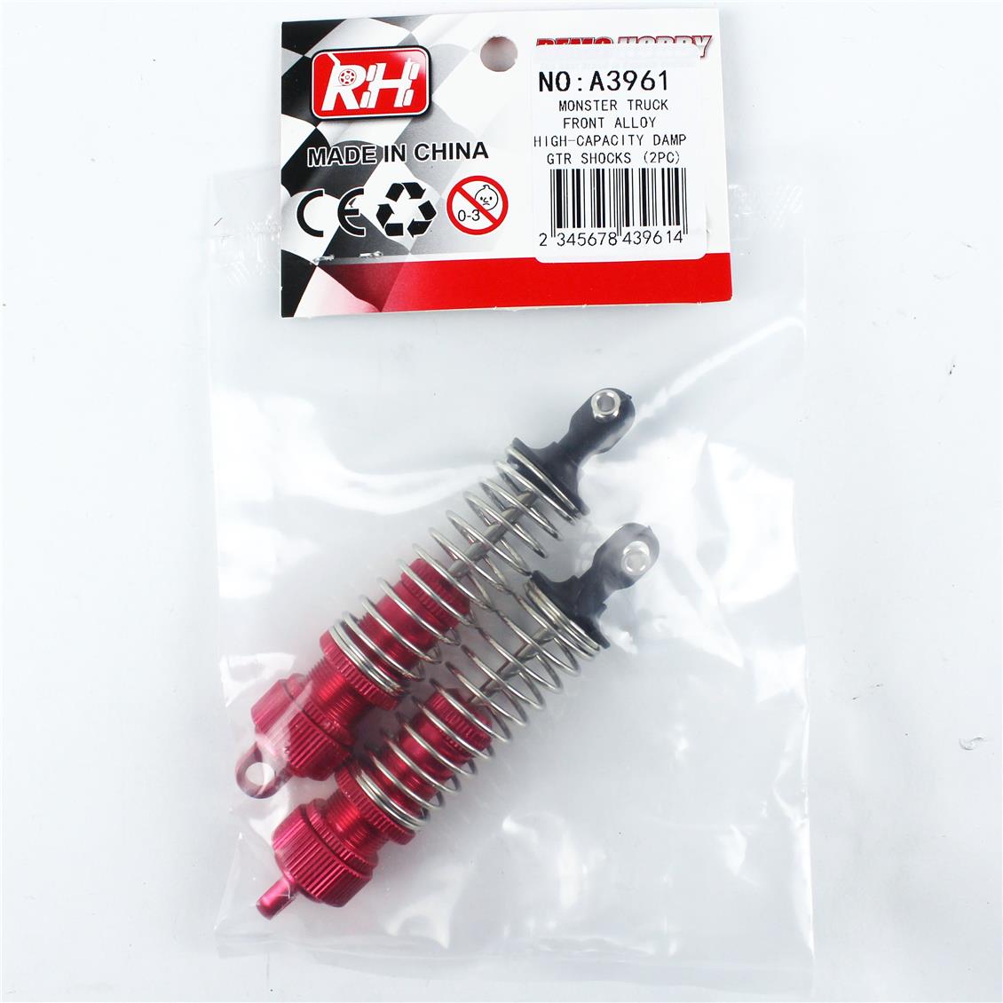 Remo A3961 front alloy high-capacity damp gtr shocks, Model Araç Yedek Parçası - Görsel 3