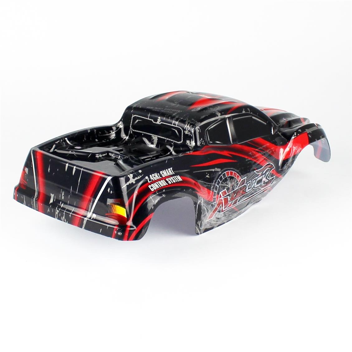 Remo D3912 1/10 Ölçek, Mmax EX3 1035/1031 için Kırmızı Kaporta - Görsel 4