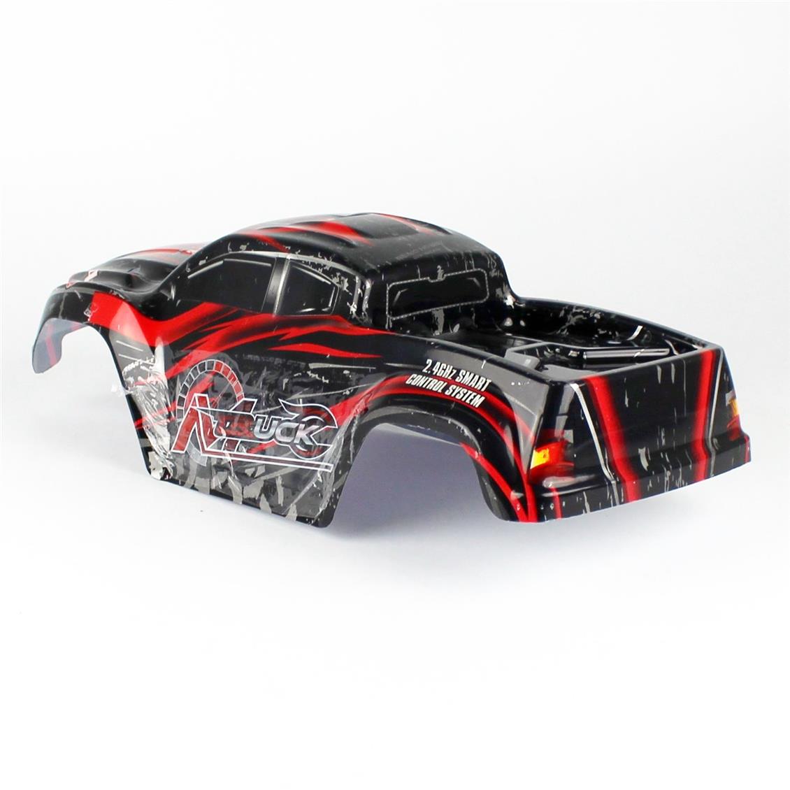 Remo D3912 1/10 Ölçek, Mmax EX3 1035/1031 için Kırmızı Kaporta - Görsel 3