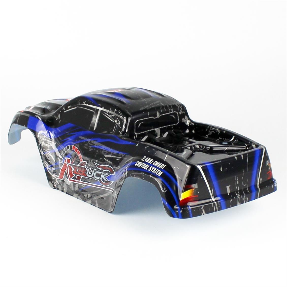 Remo D3913 1/10 Ölçek, Mmax EX3 035/1031 için Mavi Kaporta - Görsel 3