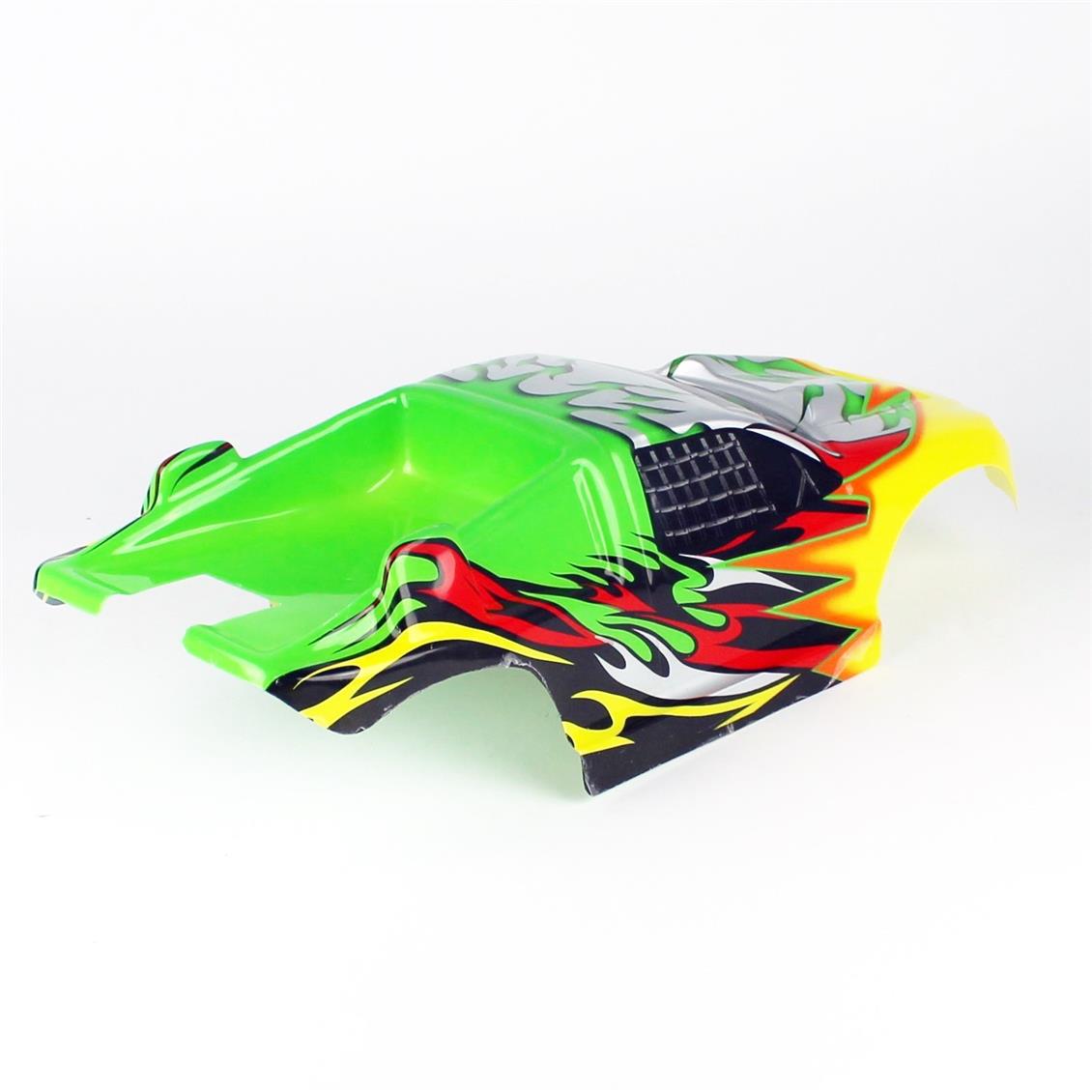 Remo D6903 1/8 Ölçek 8065 8066 EVO-R Buggy için Yeşil Kaporta - Görsel 4