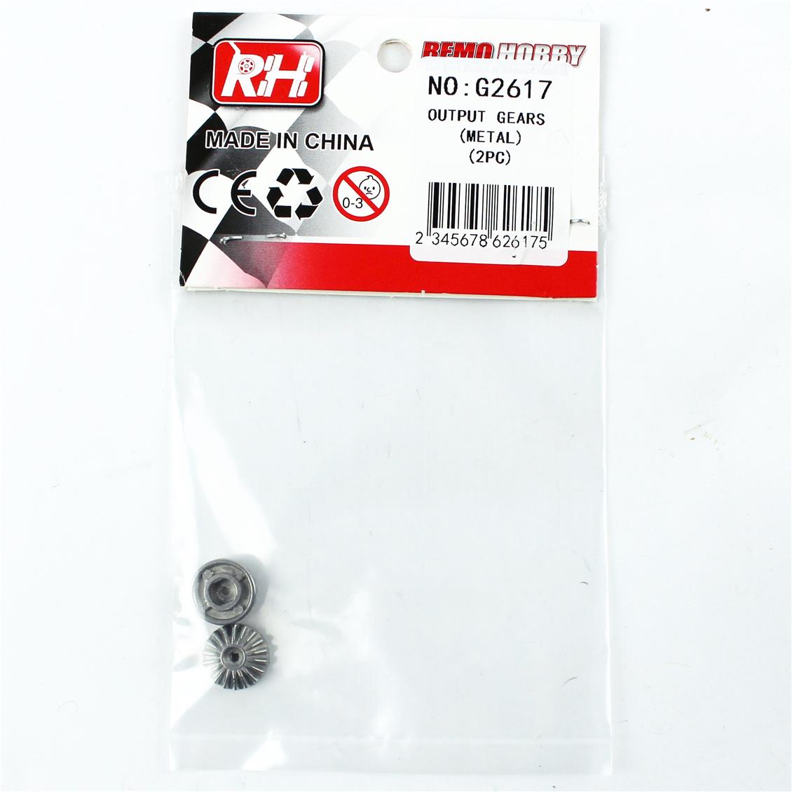 Remo G2617 Metal Diferansiyel Pinyon Dişlisi, Model Araç Yedek Parçası - Görsel 4