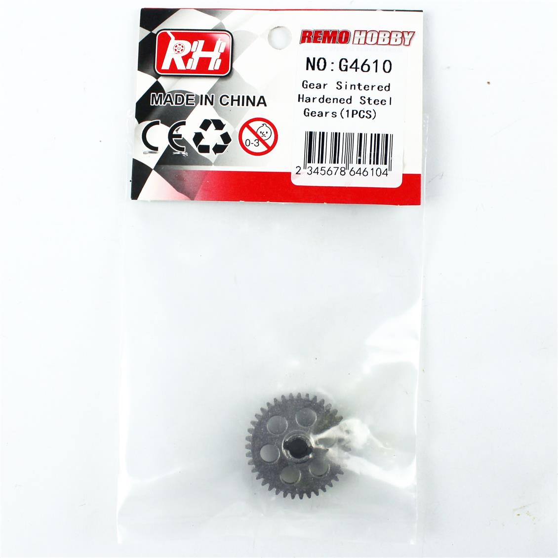 Remo G4610 Güçlendirilmiş Çelik Diferansiyel Dişlisi, Model Araç Yedek Parçası - Görsel 4