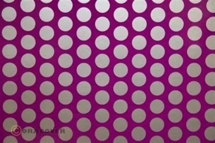 Oracover 41-015-091-002 Fun 1 - Fluoresant VIolet-Sılver-2