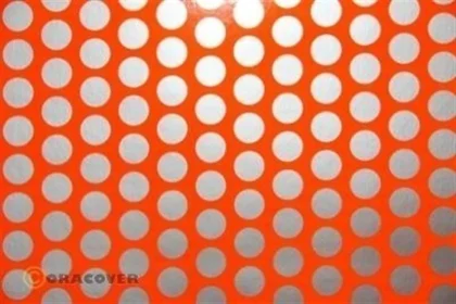 Oracover 41-064-091-002 Fun 1 - Fluoresant Orange-Sılver-2