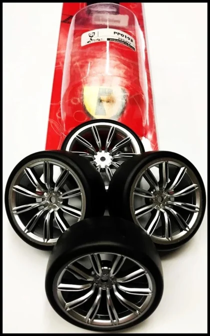 Correct Model PP0193 1/10 Ölçek, Painting Wheel-Drift Tire VIrs