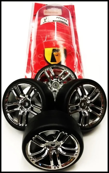 Correct Model PP0203 1/10 Ölçek, Painting Wheel-Drift Tire Gtc