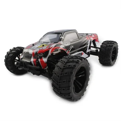 Himoto E10MTL 1/10 Ölçek, Bowie 4WD Monster Truck, Fırçasız (Brushless) Motorlu, 2.4 Ghz. Uzaktan Kumandalı Model Araç