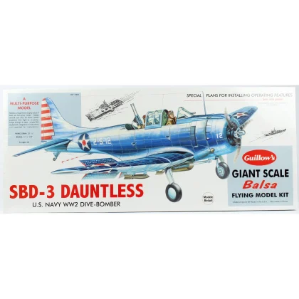 Guillow's 1003 1/16 Ölçek, Dauntless, 80cm, Balsa, Serbest Uçuş Model Kiti