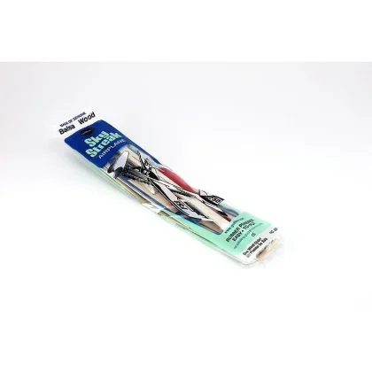 Guillow's 50 Sky Streak, 30 cm. Lastik motorlu, Balsa, Serbest Uçuş Modeli