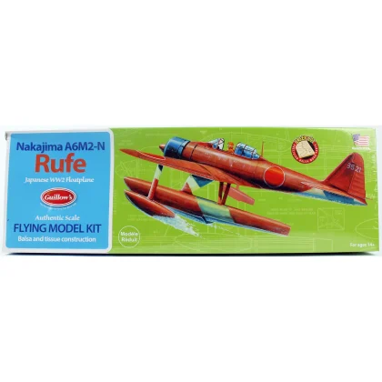 Guillow's 507 1/30 Ölçek, Rufe, 42cm, Laser Kesim, Balsa, Serbest Uçuş Model Kiti