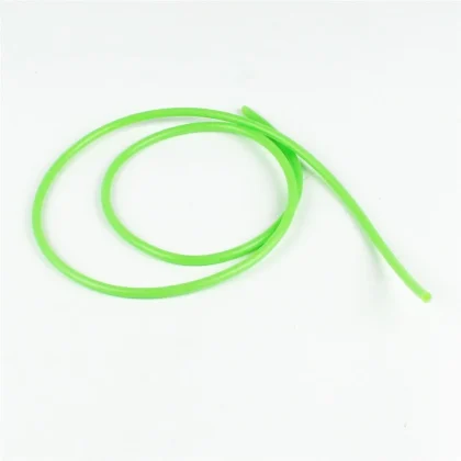 Haoye HY005-00606 Silikon Nitro Yakıtı Hortumu, Yeşil, 1 Metre, Dış Çap 5.2mm.× İç Çap 2.5mm.