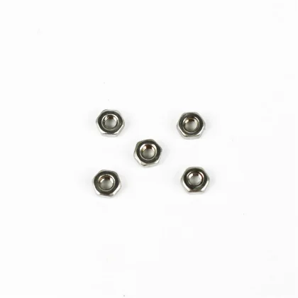 Haoye HY017-03201 Paslanmaz Çelik Somun, 2mm, 10 Adet