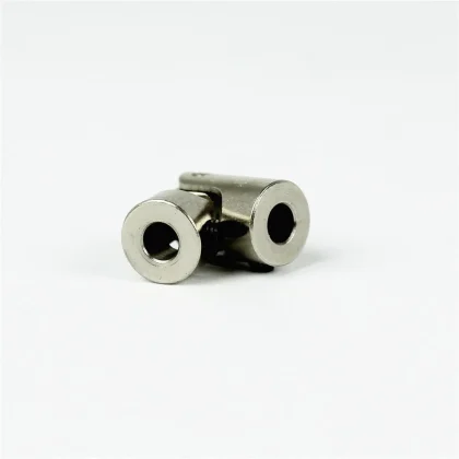 Haoye HY038-03201 Mafsallı Tekne Şaft Kaplini, Metal, Dış Çap 9mm.×L22mm. İç Çapı 4×İç Çapı 4mm, 7gr.