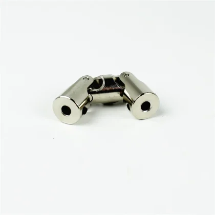Haoye HY038-03210 Çift Mafsallı Tekne Şaft Kaplini, Metal, Dış Çap 12mm.×L52mm. İç Çapı 4×İç Çapı 4mm, 29gr.