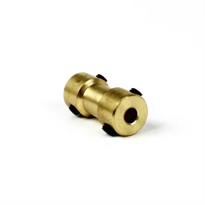 Haoye HY038-05706 Motor Kaplini, Prinç, İç Çapı 2×İç Çapı 3mm. Dış Çap 9mm.×H20mm.
