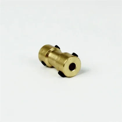 Haoye HY038-05707 Motor Kaplini, Prinç, İç Çapı 2×İç Çapı 3.17mm. Dış Çap 9mm.×H20mm.