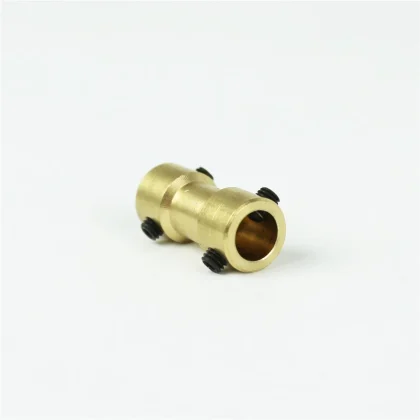 Haoye HY038-05710 Motor Kaplini, Prinç, İç Çapı 2×İç Çapı 6mm. Dış Çap 9mm.×H20mm.