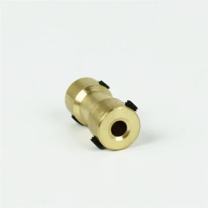 Haoye HY038-05712 Motor Kaplini, Prinç, İç Çapı 2.3×İç Çapı 3.17mm. Dış Çap 9mm.×H20mm.