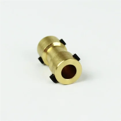 Haoye HY038-05719 Motor Kaplini, Prinç, İç Çapı 3.17×İç Çapı 5mm. Dış Çap 9mm.×H20mm.