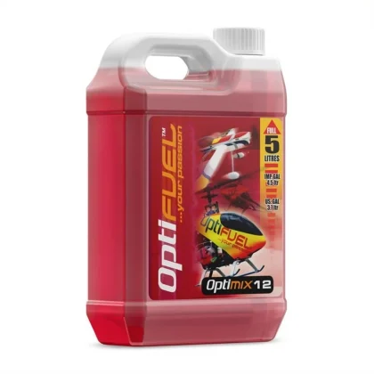 Optifuel NitroMetan, 2 ve 4 Zamanlı,Model Uçak ve Helikopter Yakıtı, 5 Litre
