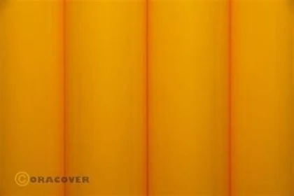 Oracover 21-030 Model Uçak Kaplama Filmi- Piper Cub Sarısı- 1 Metre