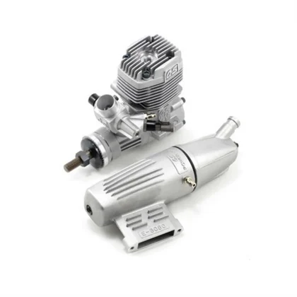 OS Engines 13100 Max-35 AX (21K) ve 3080 Susturuculu, Nitro Yakıtlı Model Uçak Motoru