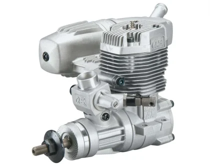 OS Engines 15612 Max-55 AX (40K) ve 3071 Susturuculu, Nitro Yakıtlı Model Uçak Motoru